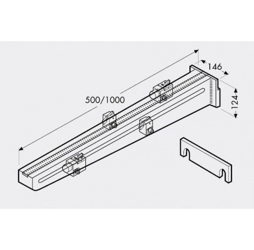 VORDERER WINKEL RR40.00 x 500 mm