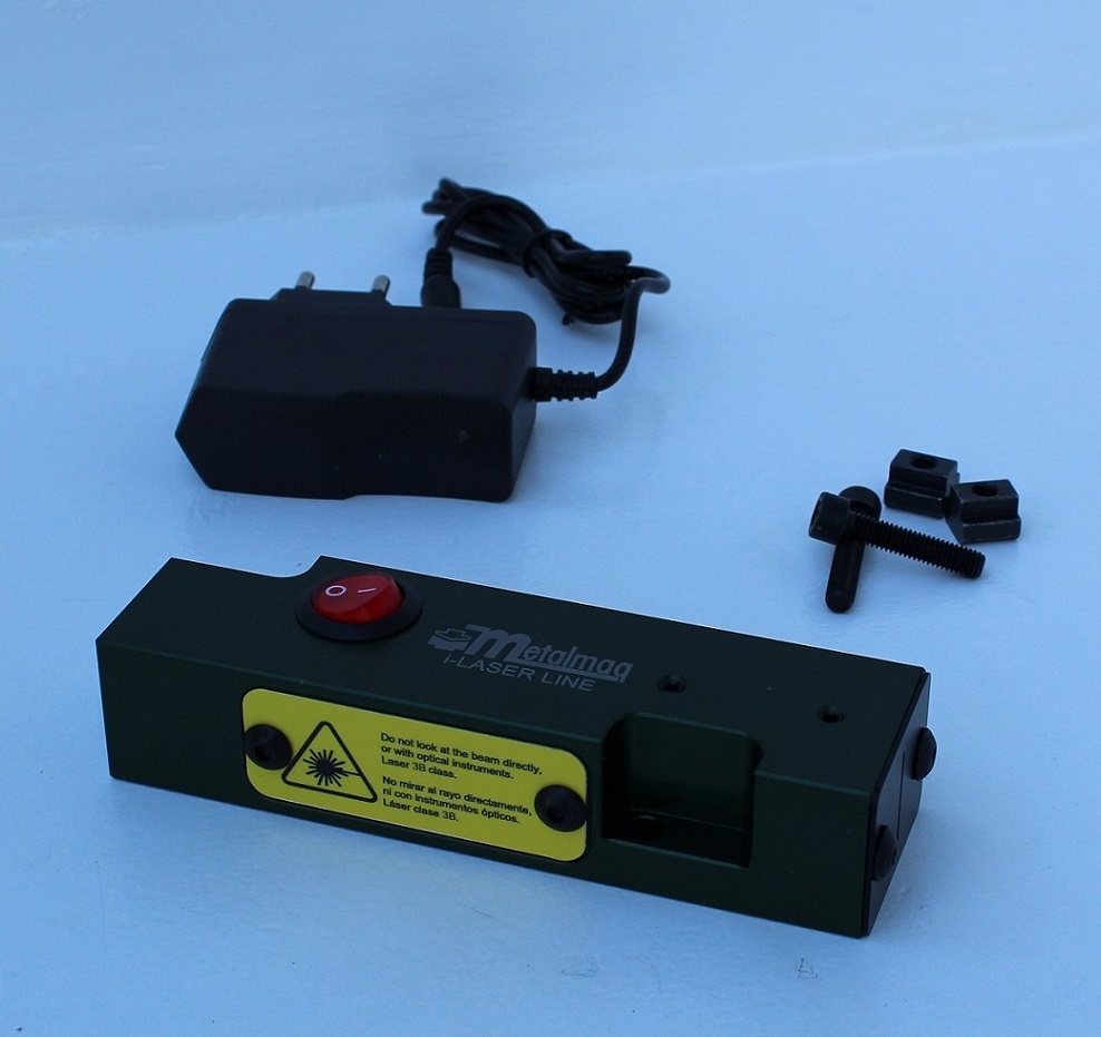 i-LASER LINE complete with its accessories