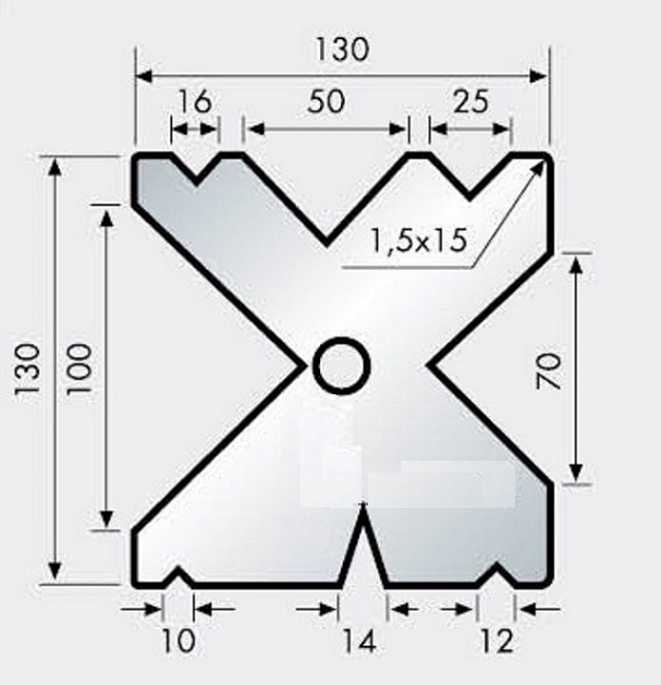 Sketch of the multi-V matrix 20.10.627E